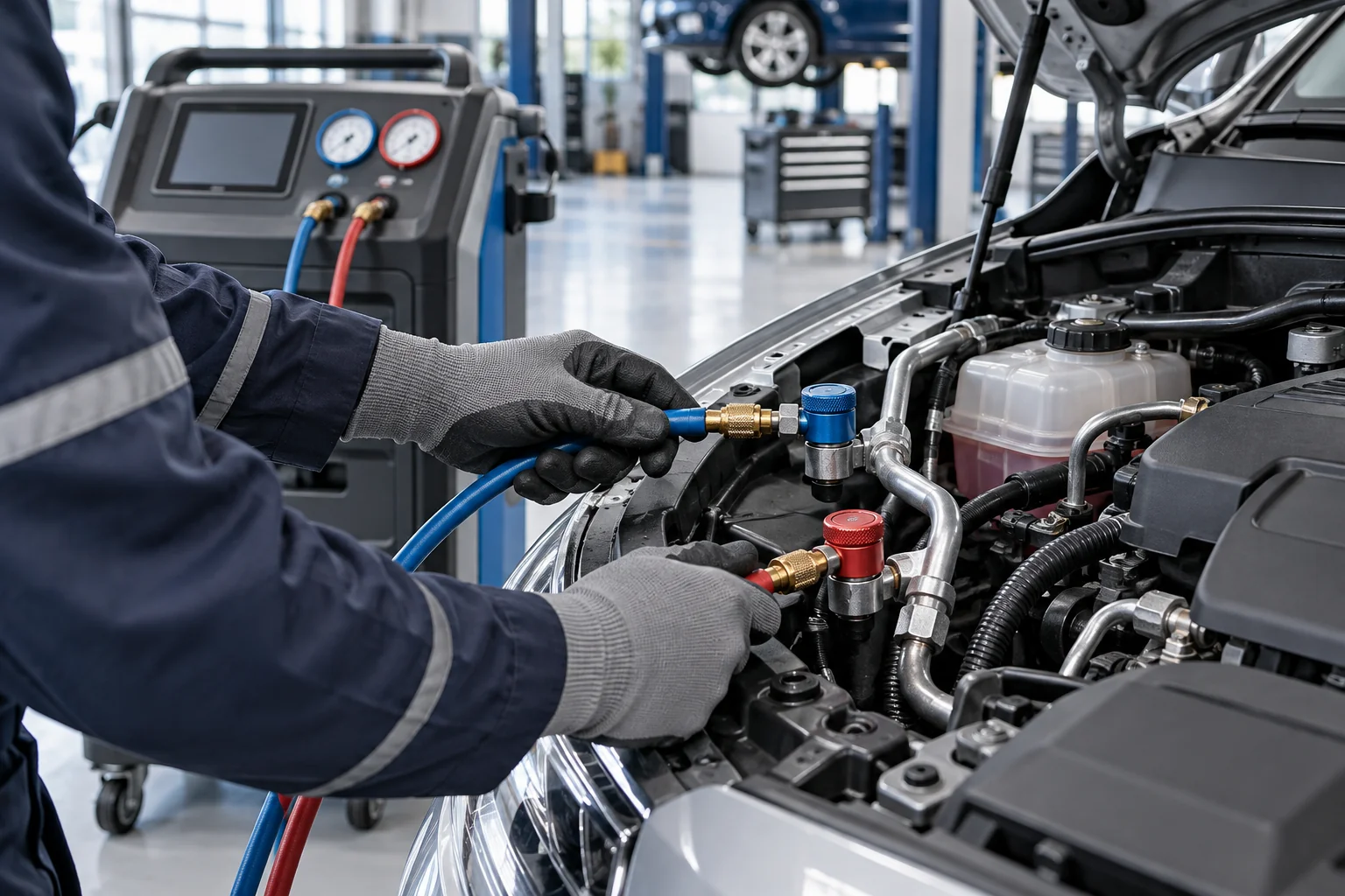 Servicio técnico de aire acondicionado de automoción